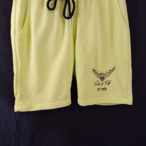 Paid in Full Lime Green Jogger Short
